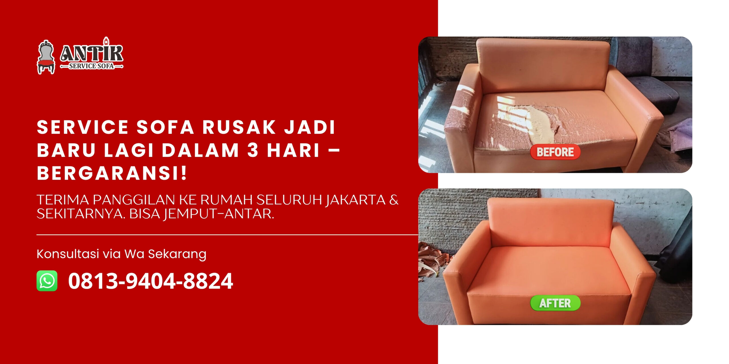 Banner antik SOfa